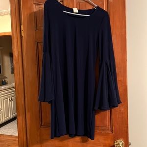 Navy blue dress